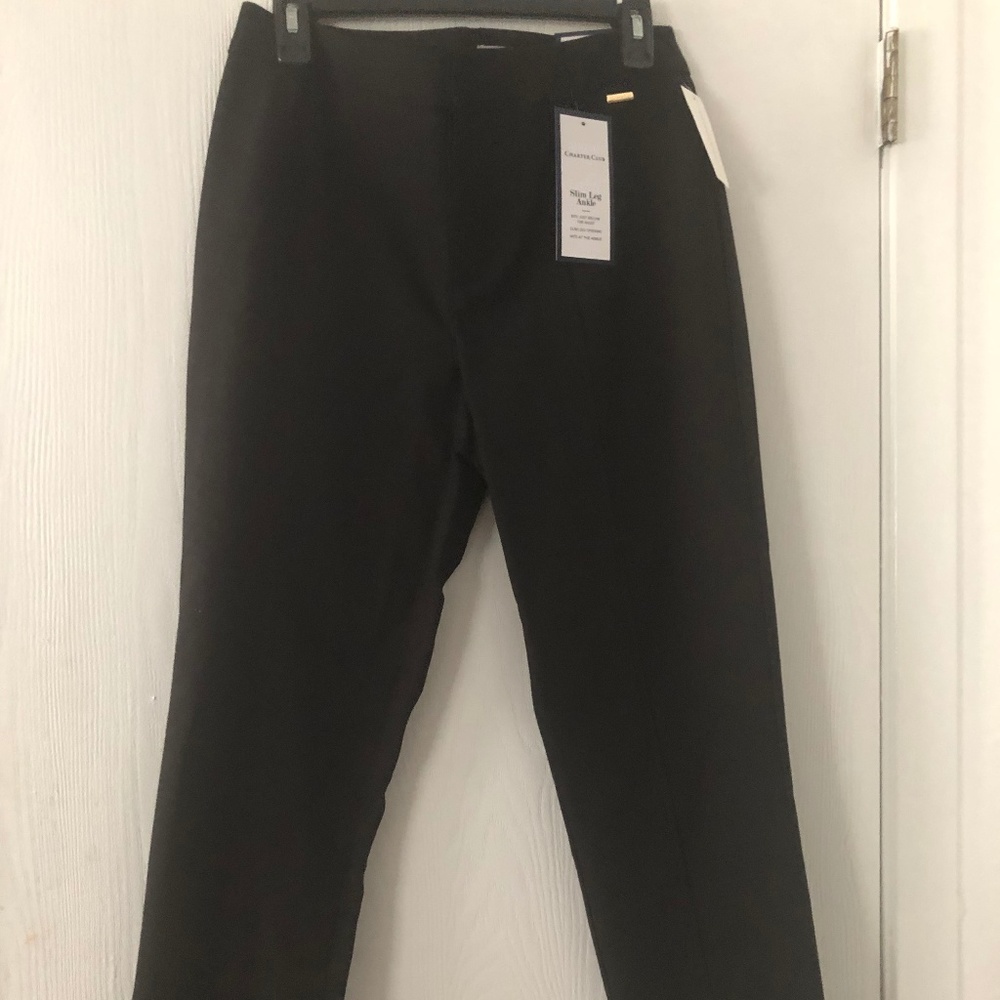 Slim Leg Ankle Pants